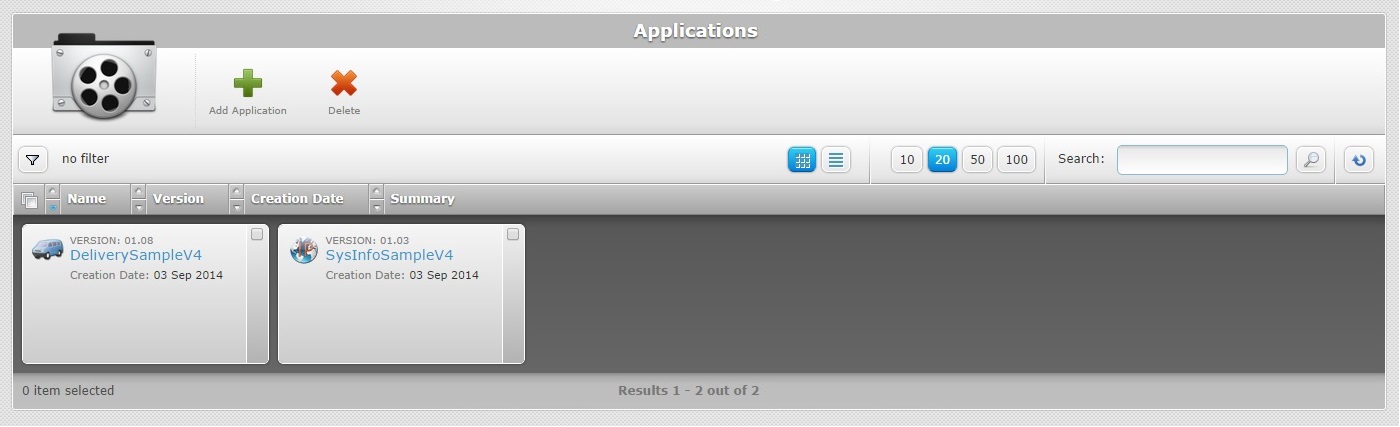 Site Applications0