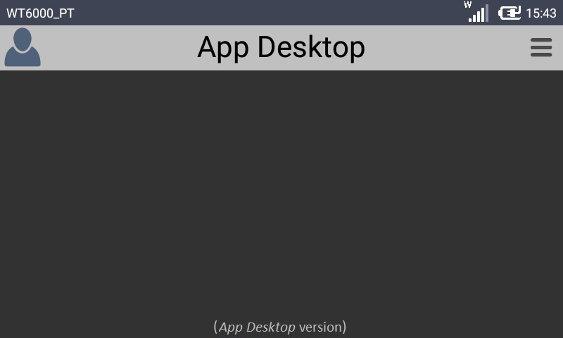 App Desktop Operator Login App Landscape