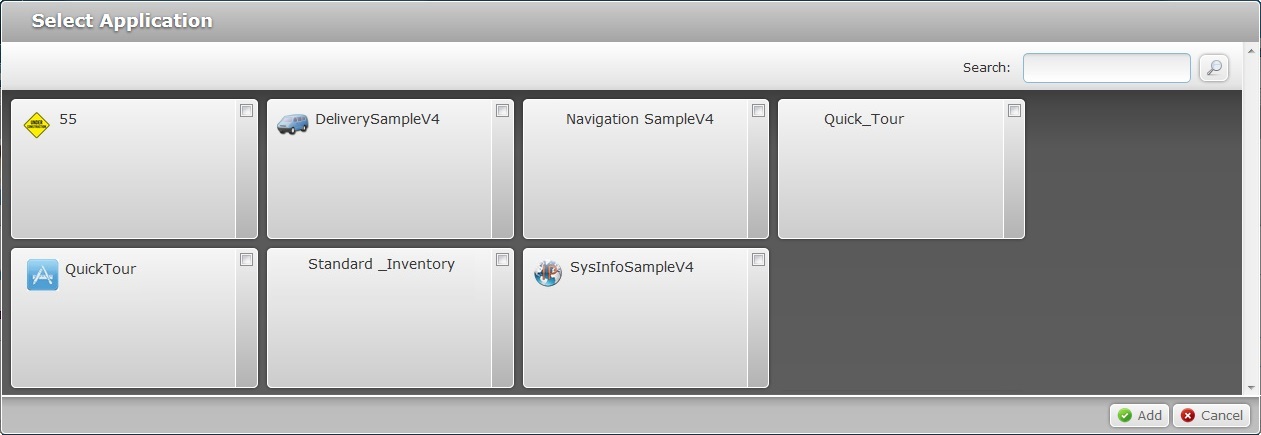 Select Application Window OPG