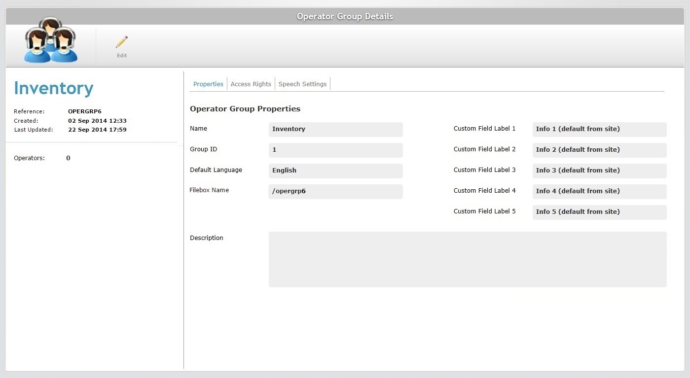 Operator Group Details Page Prop Tab