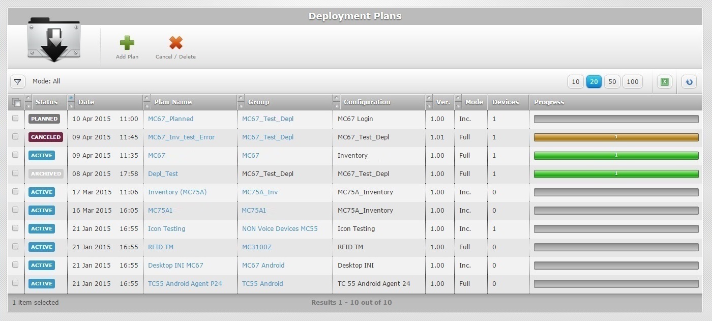 Site Deployments0