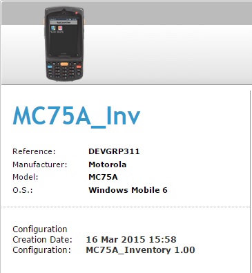 Device Group Details Page Left PanelX