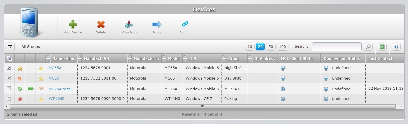Site Devices0A