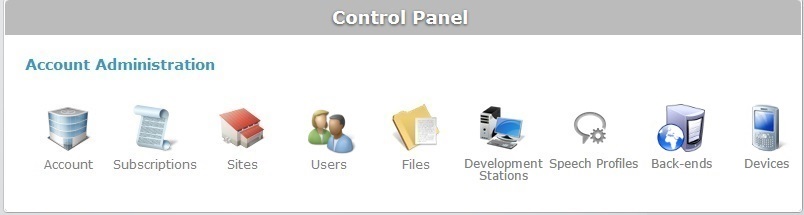 Admin Dashboard Control Panel