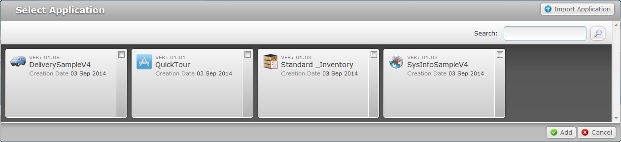 Select Application Window