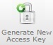 Button Regenerate Key