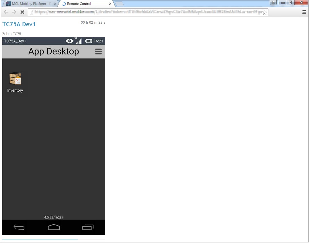 Remote Control Session Tab2