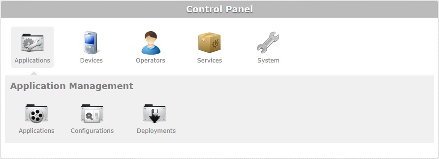 Site Control Panel_Applications