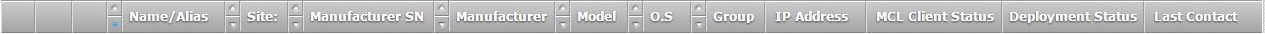 Account Devices Page Bar