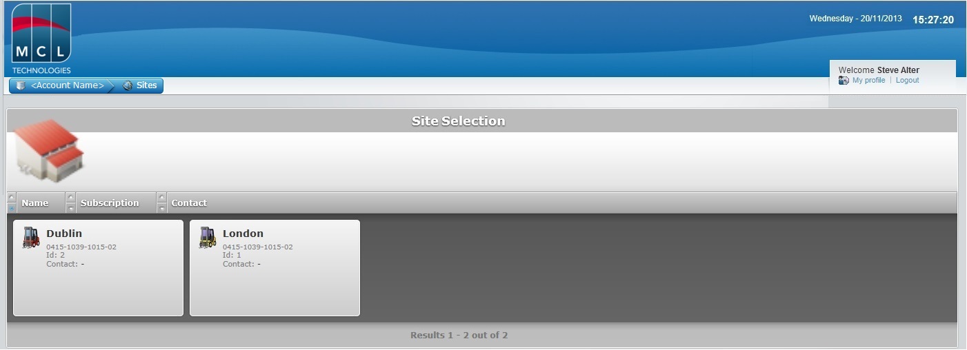 site selection