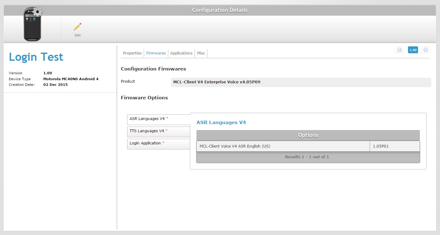 Site Configurations det2