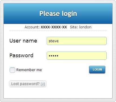 Login MP Site