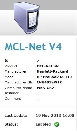 Server Details Left Panel