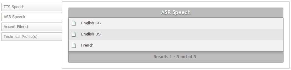 Site Details ASR Speech Read