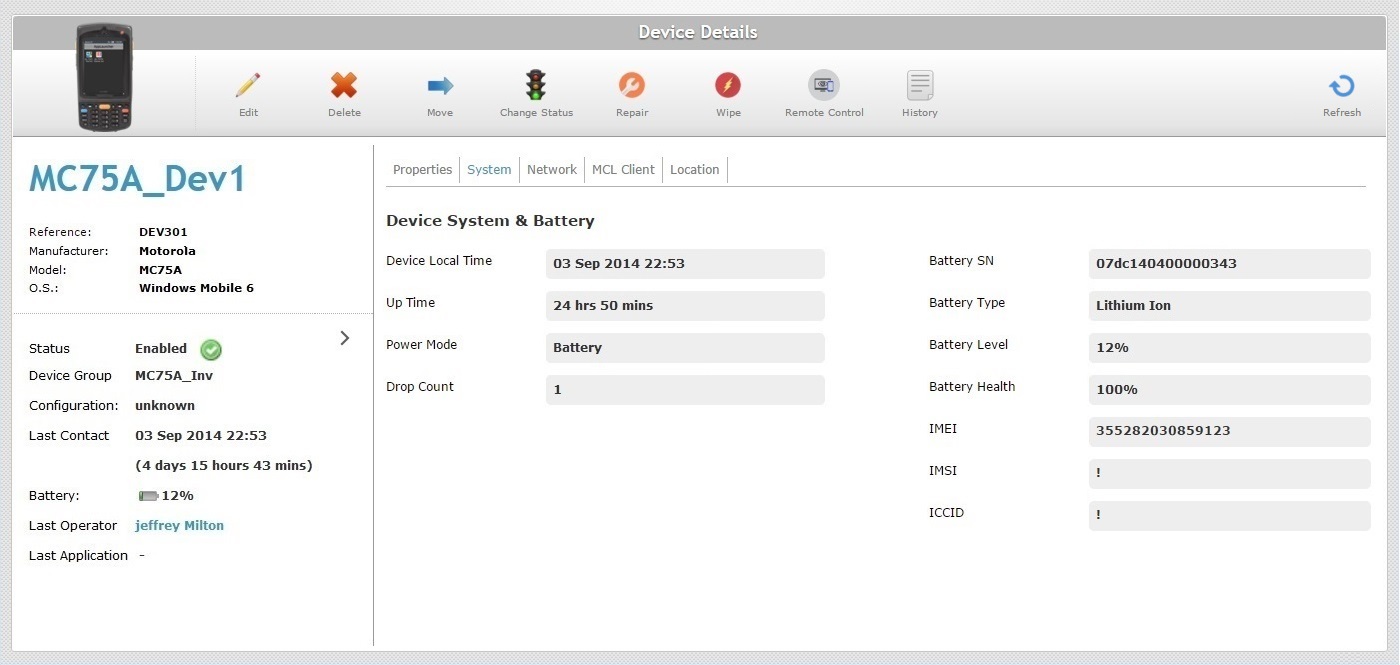Site Devices det2