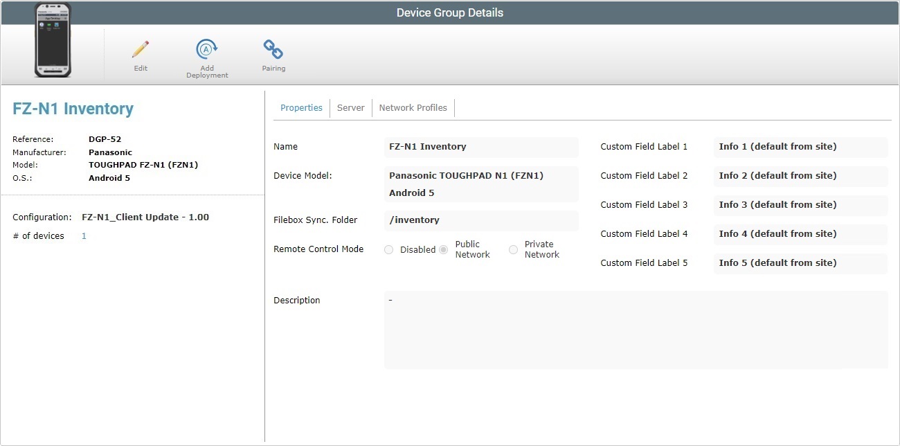 Device Group Details Page1 - Ex FB