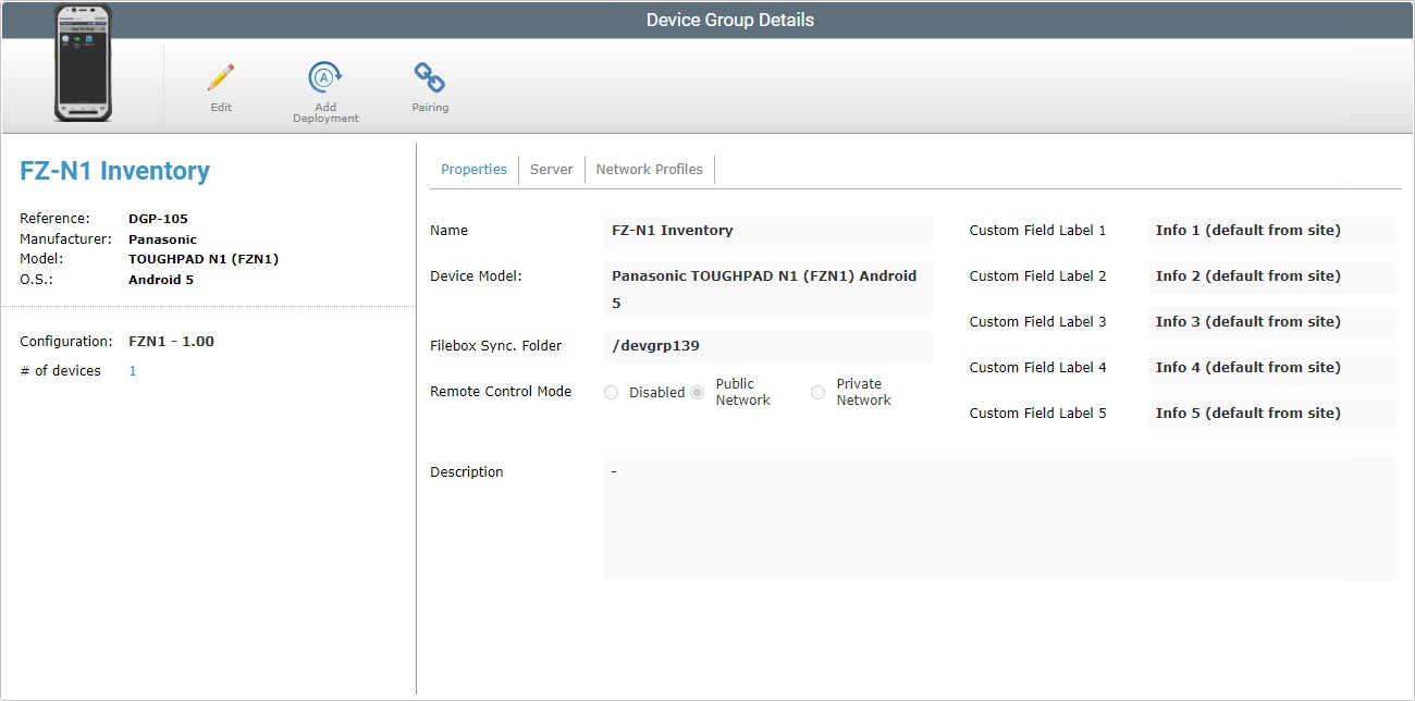 Device Pairing Dev Group01