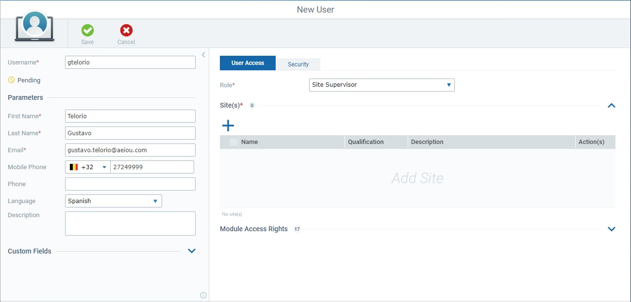 New User User Access Tab_Account2_M