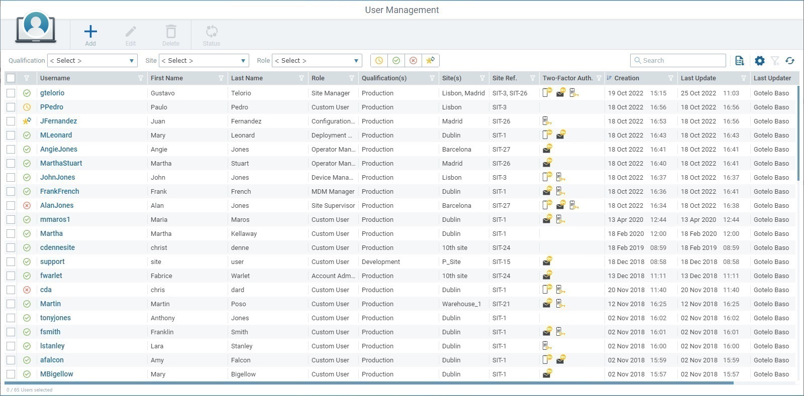 User Management Page_Account