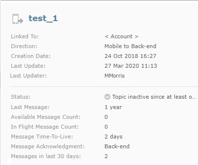 AD_Messagebox Topic Details Page Left Panel