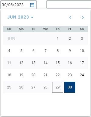 Share Link_Calendar popup 