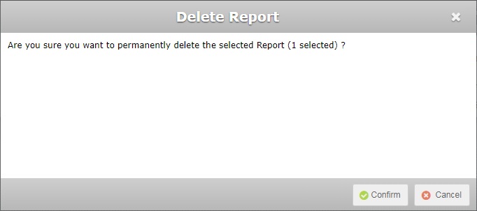 Report Delete