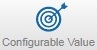 Configurable Value Header Button