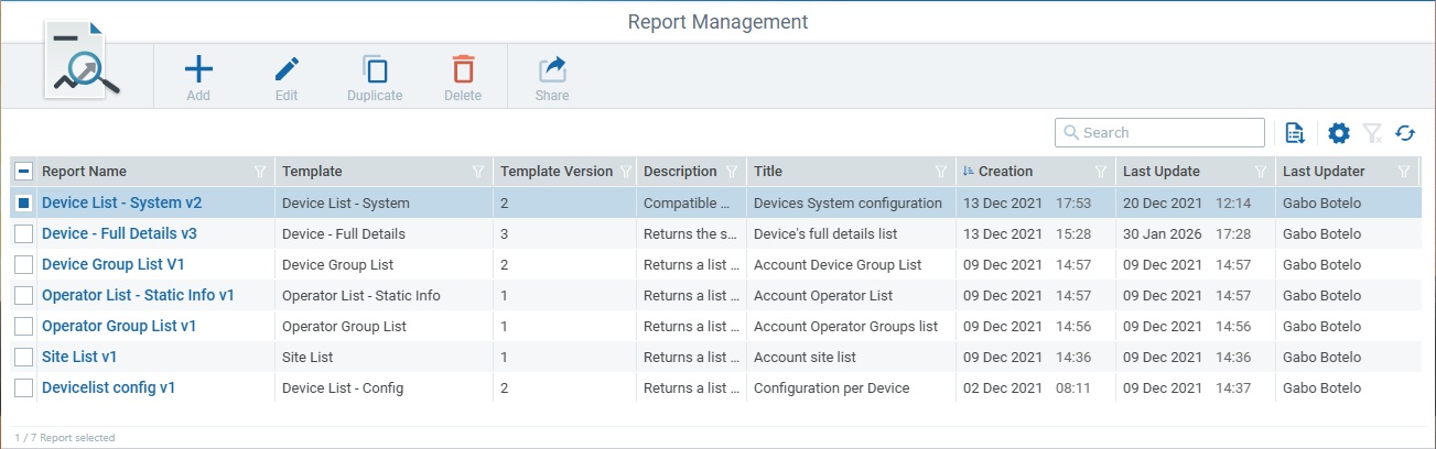Reports_Main Page_AD