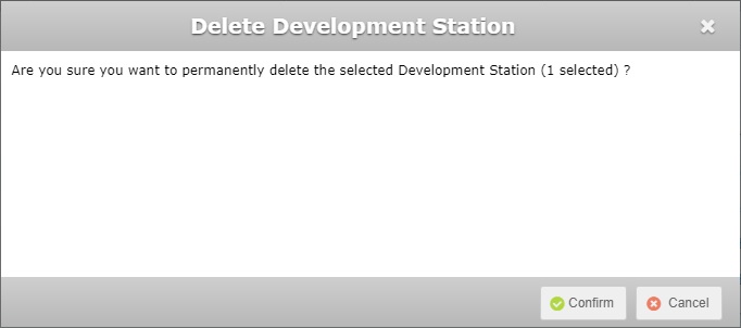 Delete Dev Station Confirmation1