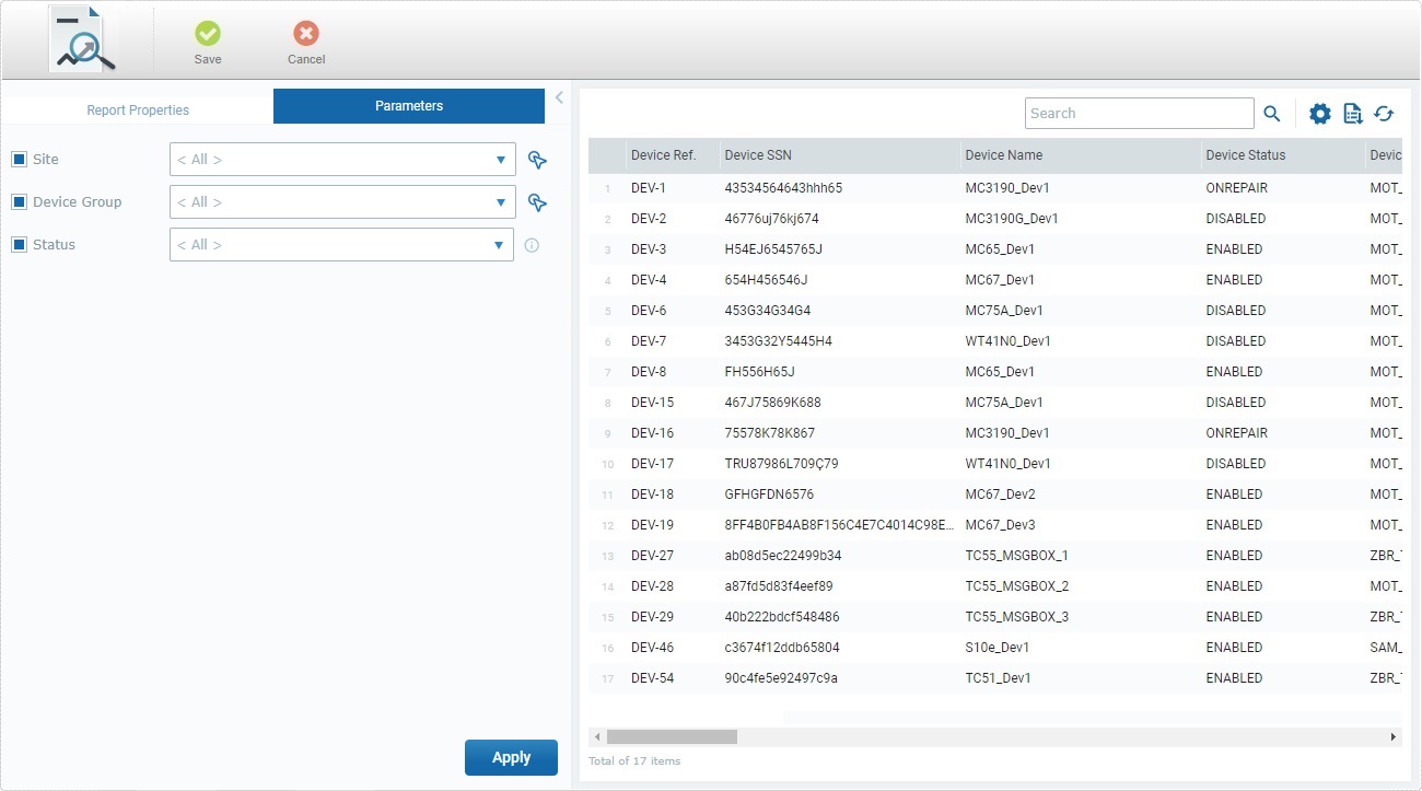 New Report_Page_Parameters Area Empty1