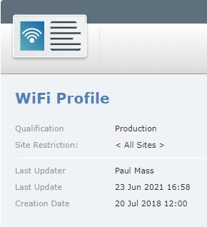 Account Profiles Details Left Panel