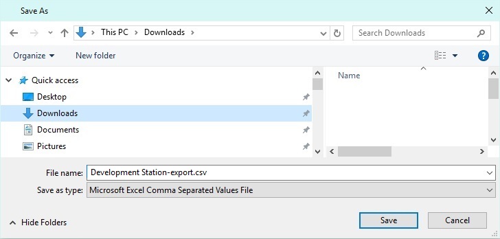 Dev Stations Export0