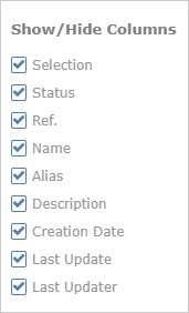 Show_Hide Columns list Counters