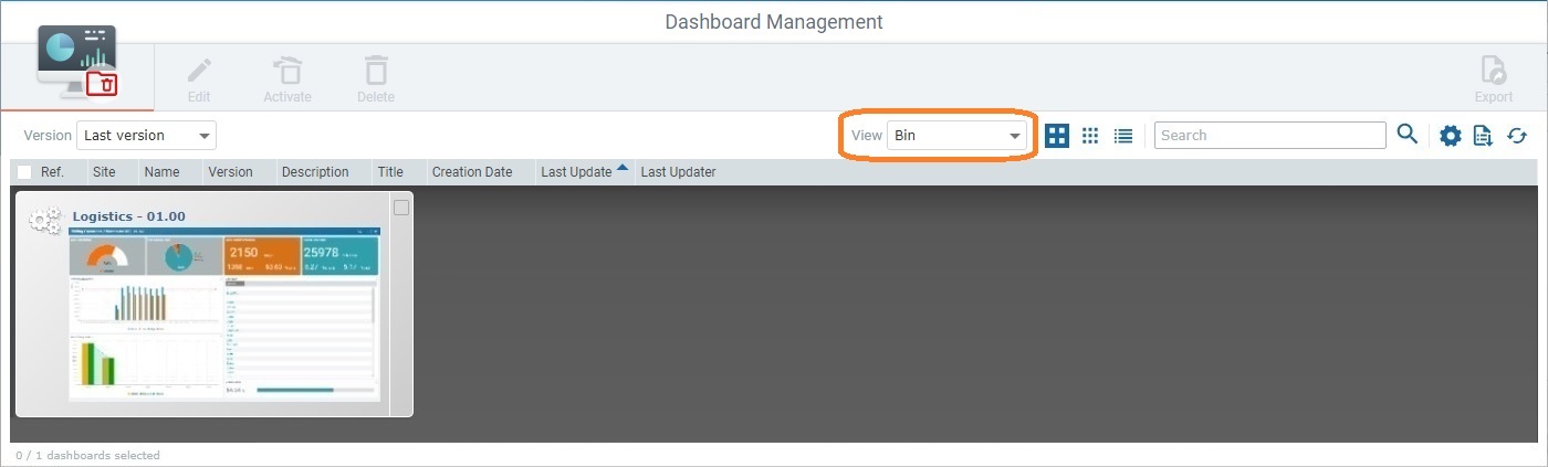 Remove Dashboard_In the Bin State_SD