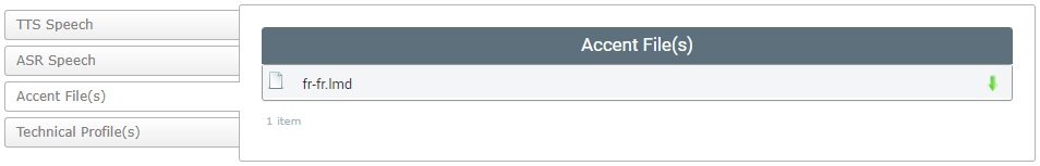 Site Details Accent File Read