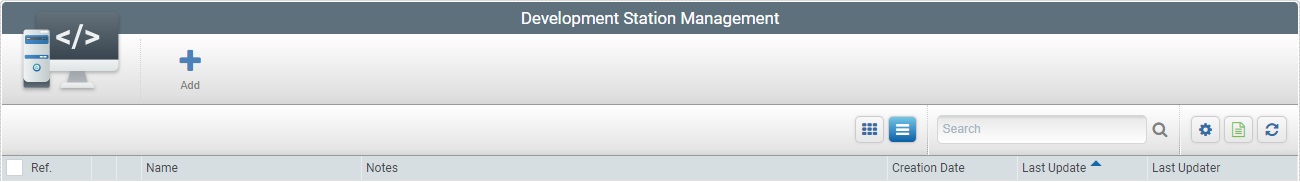 Site Dev Stations Navigation