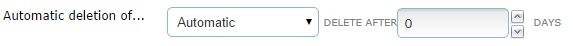 Automatic deletion of archived files