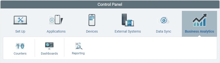 Account Control Panel_Business Analytics
