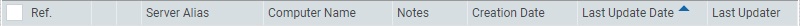 Servers Page Nav Buttons