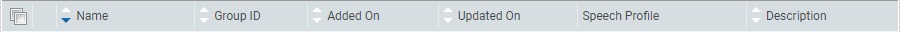 Operator Groups Page Navigation Buttons