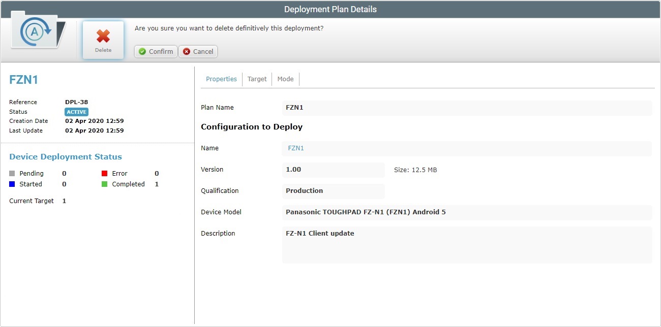 Site Cancel Deployment Confirmation1