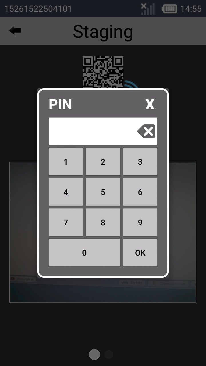 Staging Code Device