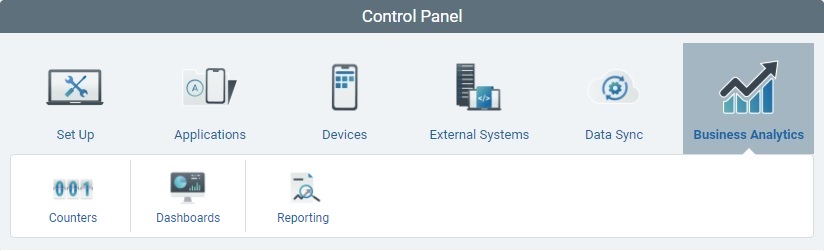 Control Panel_Business Analytics Module_SD