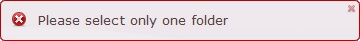 Error Message Filebox edit item error