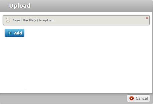 Upload Window