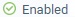 User Status Enabled
