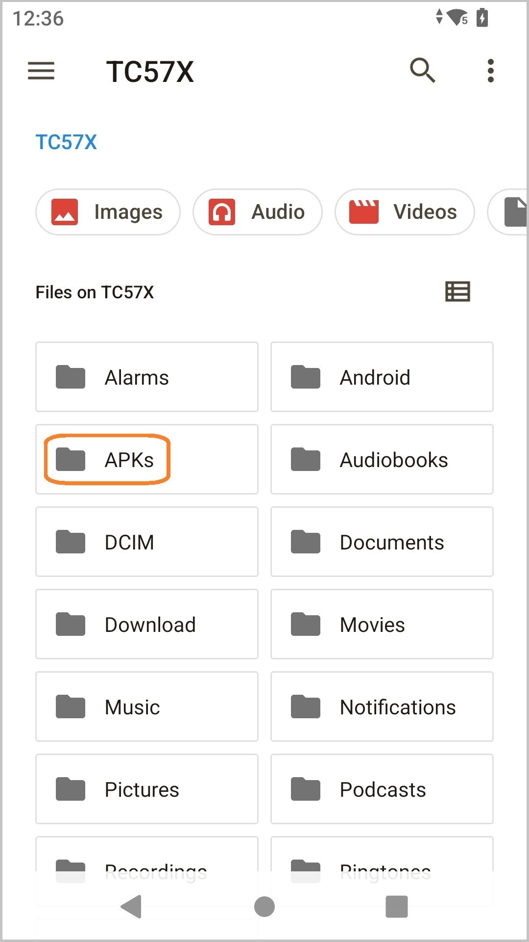 Android sync12c