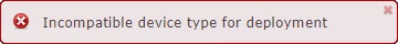 Deployment plan error message6