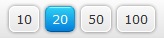 display items per page button