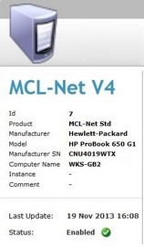 Server Details Left Panel